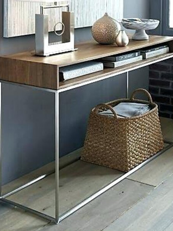 Стол консольный в стиле лофт GES-402