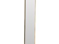 Дизайнерское напольное одностороннее зеркало Glass Memory Ablestar ll в металлической раме золотого цвета